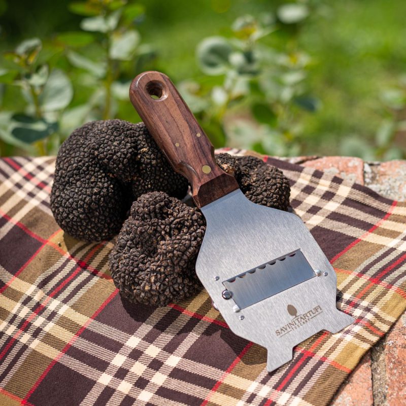 AFFETTA TARTUFI INOX MANICO PALISSANDRO LAMA LISCIA