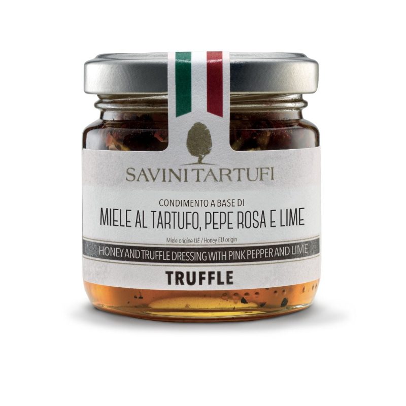 COND.A BASE MIELE AL TARTUFO, PEPE ROSA E LIME