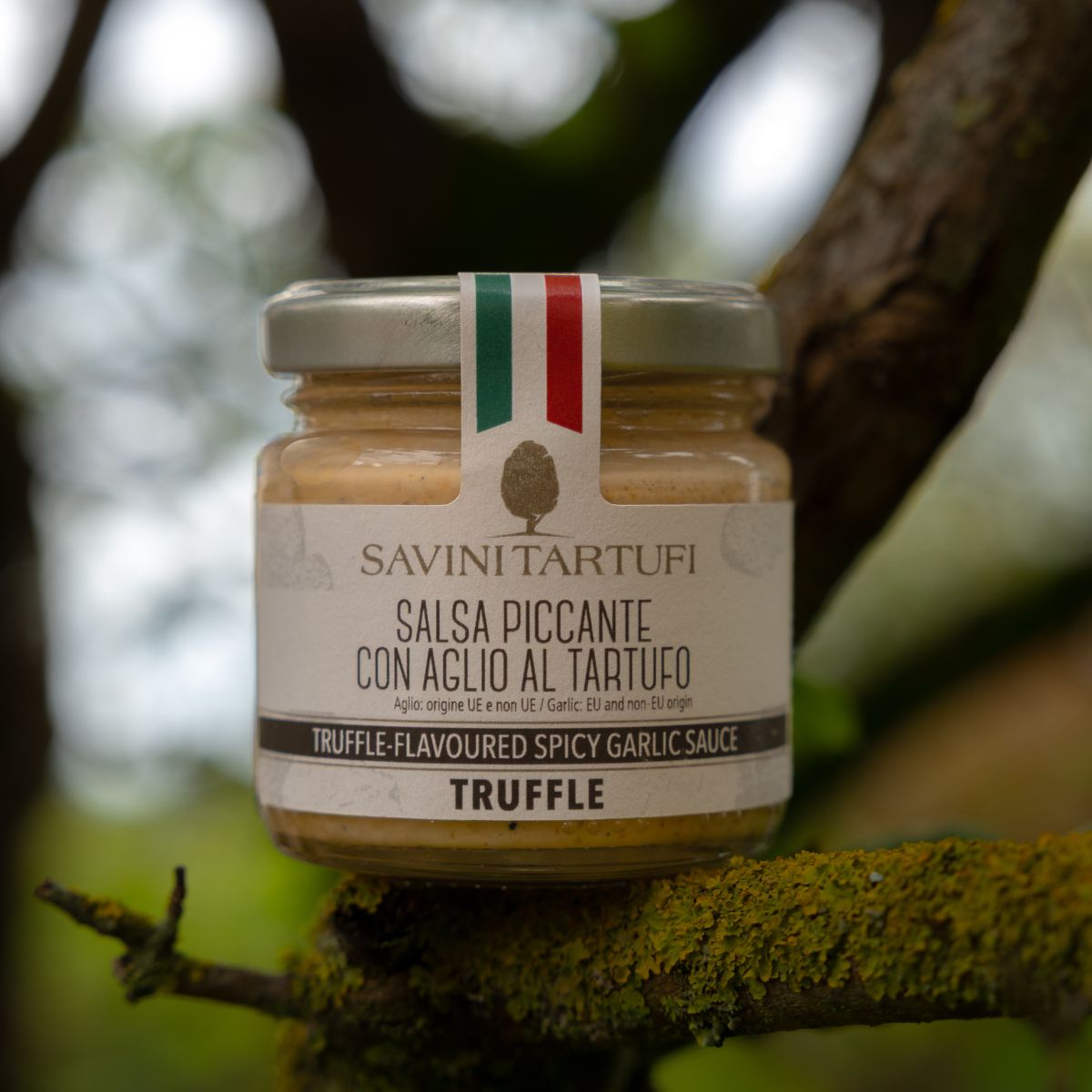 SALSA PICCANTE CON AGLIO AL TARTUFO 80 G - immagine 2