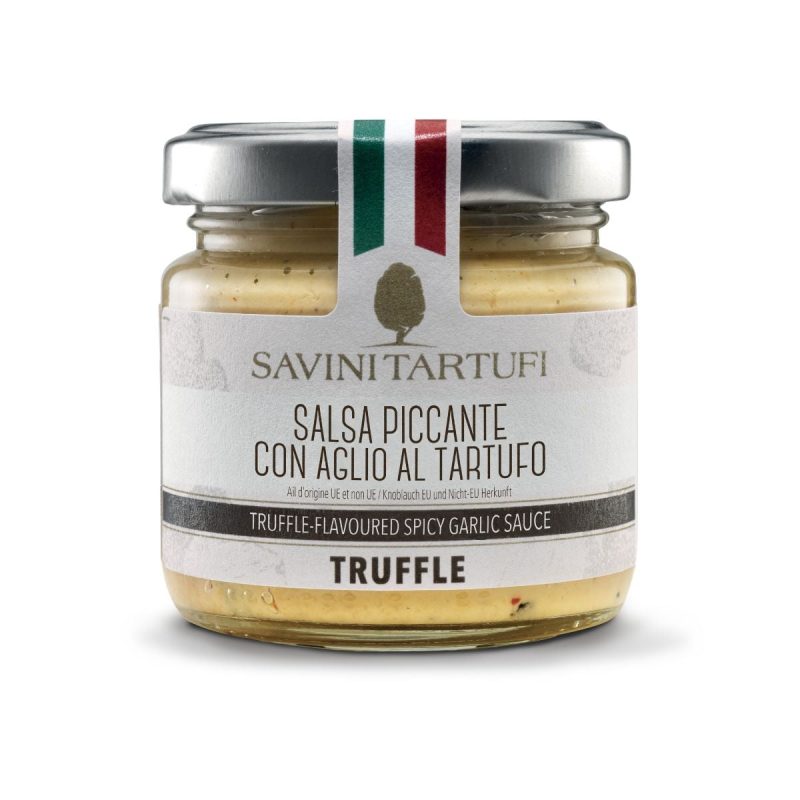 SALSA PICCANTE CON AGLIO AL TARTUFO 80 G