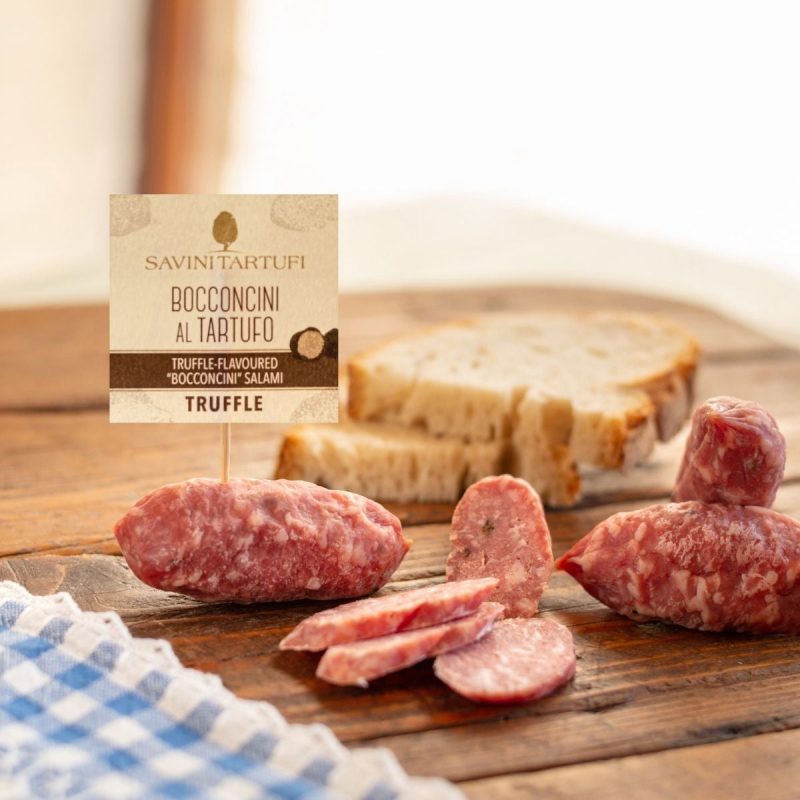 BOCCONCINI STAGIONATI CON TARTUFO-200g
